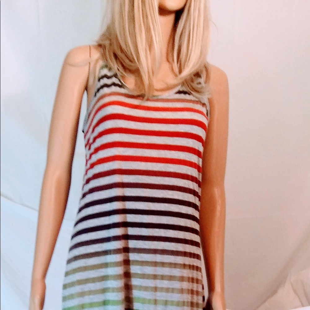 Women’s Size Small Long Striped Dress
